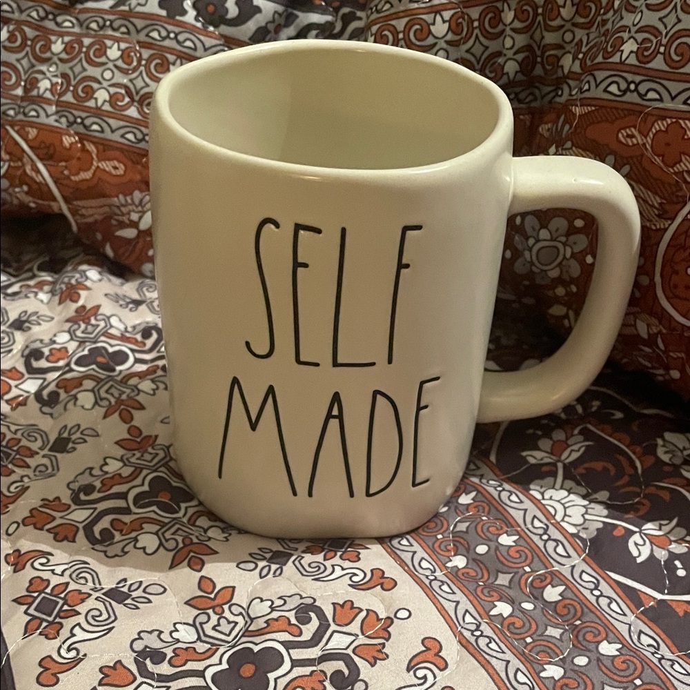 Rae Dunn Cream 'Self Made' Mug